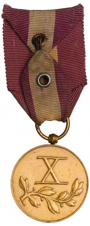 II Republic of Poland, Medal for long service 10 years