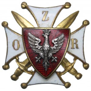 II RP, Miniatura odznaki Związek Oficerów Rezerwy