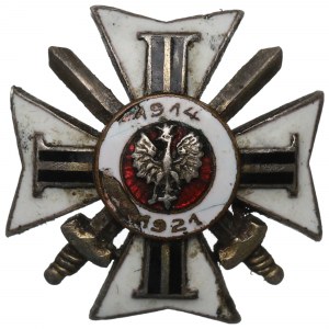 II RP, Badge of the Union of former Polish Army Volunteers - Chylinski miniature