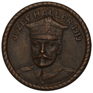 II RP, Odznaka patriotyczna gen. Haller - St. Popławski