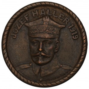II RP, Patriotic badge of Gen. Haller - St. Poplawski