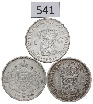 Belgium and Netherlands, Lot of coins