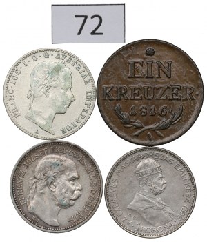 Austria and Hungary, Lot of coins