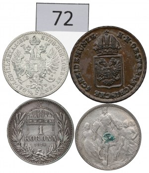 Austria and Hungary, Lot of coins
