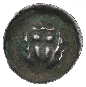 Teutonic Order, Brakteat - shield with balls on the sides