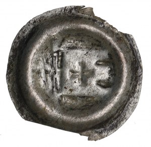Western Pomerania, Strzalow, 13th/15th century brakteat, prop - rare