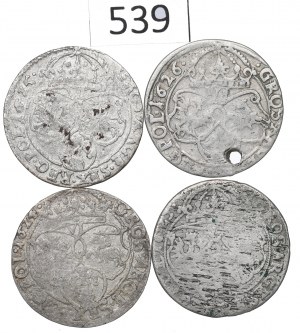 Sigismund III Vasa, Set of sixes 1624-26