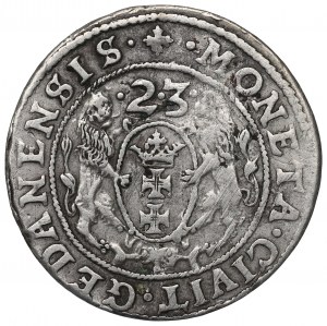 Sigismund III, 18 groschen 1623, Danzig