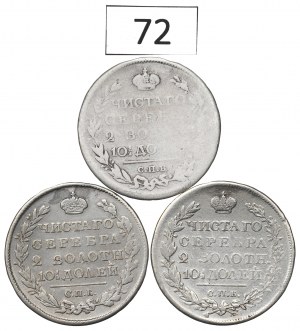 Russia, Alexander I, Lot poltina 1817-24