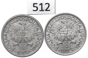 People's Republic of Poland, Set of 2 Gold 1960-73 Berries