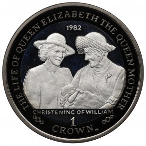 Gibraltar, 1 crown 1982