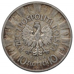 II Republic of Poland, 10 zloty 1936 Pilsudski