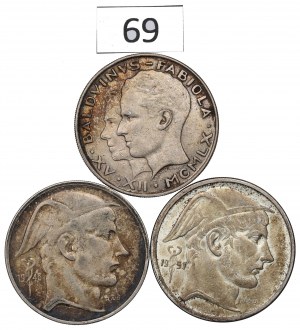 Belgium, Lot 50 francs 1948-60