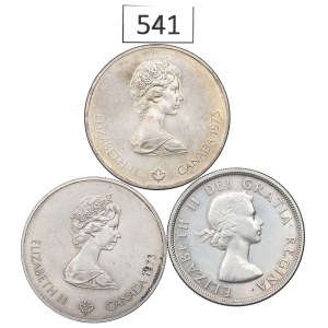 Canada, Lot 1-5 dollars 1955-76
