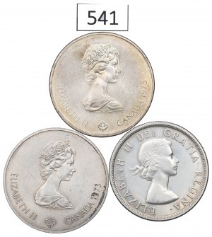 Canada, Lot 1-5 dollars 1955-76