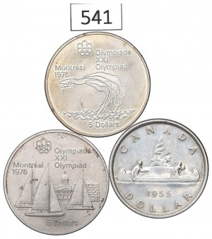 Canada, Lot 1-5 dollars 1955-76