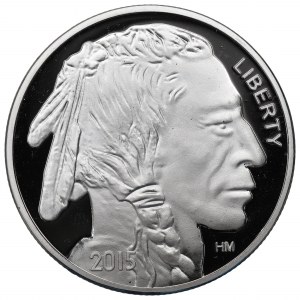 USA, Uncja srebra 2015