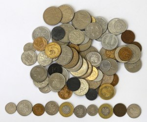 Set of Polish coins