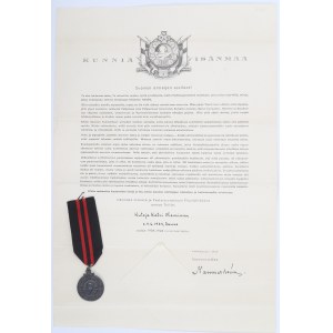 Finland, The Winter War 1939-40 medal