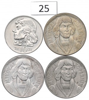 People's Republic of Poland, Set of 10 Gold 1959-70