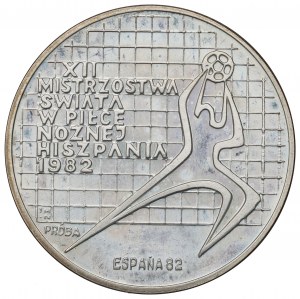 People's Republic of Poland, 200 gold 1982 Mudnial - Sample silver