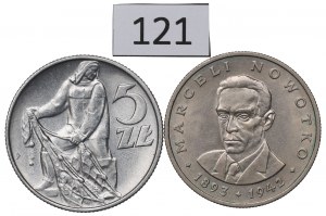 People's Republic of Poland, Set of 5 gold 1974 and 20 gold 1976