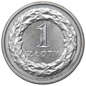 Third Republic, 1 zloty 1990