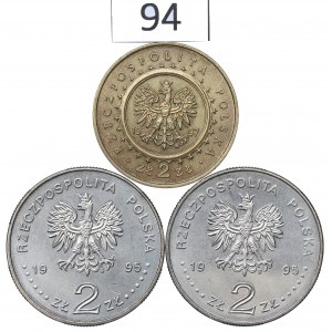 III RP, Zestaw 2 złote 1995-97