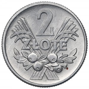 PRL, 2 zloty 1958, Berries