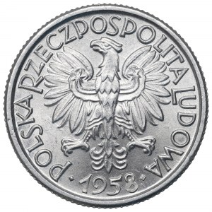 PRL, 2 zloty 1958, Berries
