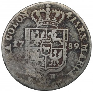 Stanislaus Augustus, 2 zloty 1789 EB