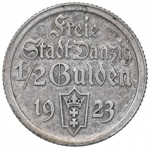 Free City of Danzig, 1/2 gulden 1923
