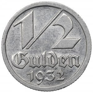 Free city of Danzig, 1/2 gulden 1932