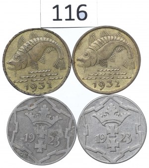 WMG, Set of 10 fenigs 1923-32