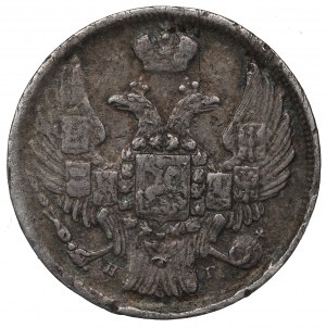 Poland under Russia, Nicholas I, 15 kopecks=1 zloty 1840