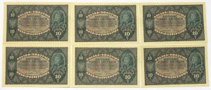 II RP, 10 marks 1919 - part of a bak parcel of 6 copies.