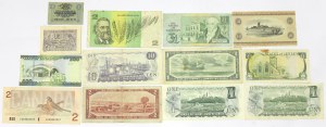 Lot of world banknotes