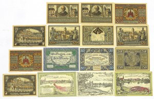 Pomerania and Silesia, Notgeld set