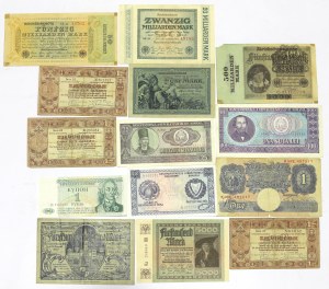 World banknote set