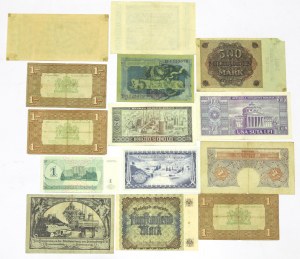 World banknote set
