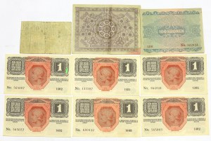 Austria and Hungary, Lot of banknotes