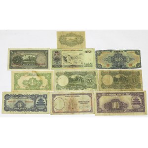 China and Japan, Lot of banknotes