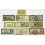 China and Japan, Lot of banknotes