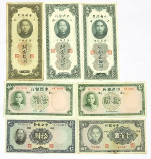 China, Lot of banknotes