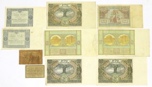 II RP, Set of 10 pennies-100 zlotys