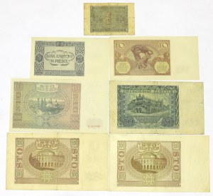 GG, 1-100 zloty - set of 7 copies.