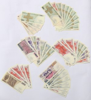 People's Republic of Poland, PLN 20-10,000 Set