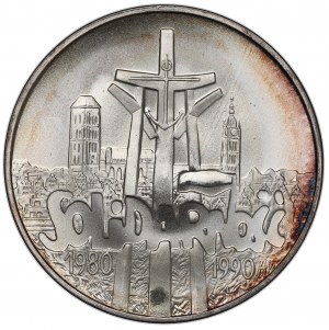 Third Republic, 100,000 zloty 1990 Solidarity Type A