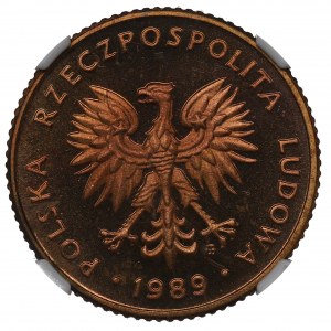PRL, 10 zloty 1989 - NGC PF65 Ultra Cameo