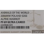 III RP, 20 złotych 2006 Świstak - NGC PF69 Ultra Cameo